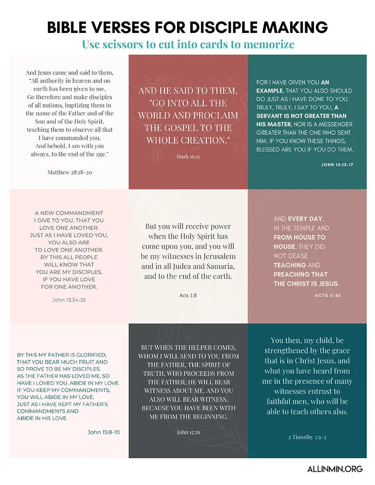 All In Bible Verses for Disciple Making English 1 copy
